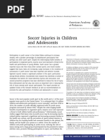 Soccer Injuries in Children and Adolescents