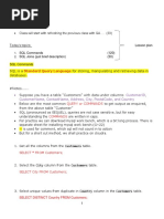 9-Lesson SQL commands