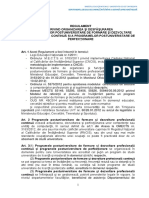 Regulament Programe Postuniv. de Formare Continua Si Perfectionare. HS 45 Din 31.07.2014 PDF