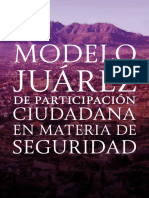 Modelo Juárez de participación ciudadana en materia de seguridad