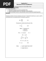 Experiment 3 Fluids 1