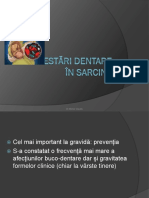 Curs 4 MD Manifestări Dentare În Sarcină