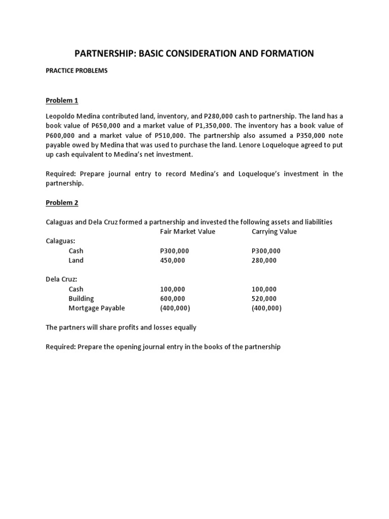 Chapter 1 Practice Problems | PDF