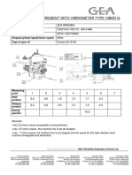 Vibration Check For LO Purifier