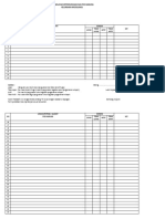 Form Pendataan Pos Kamling