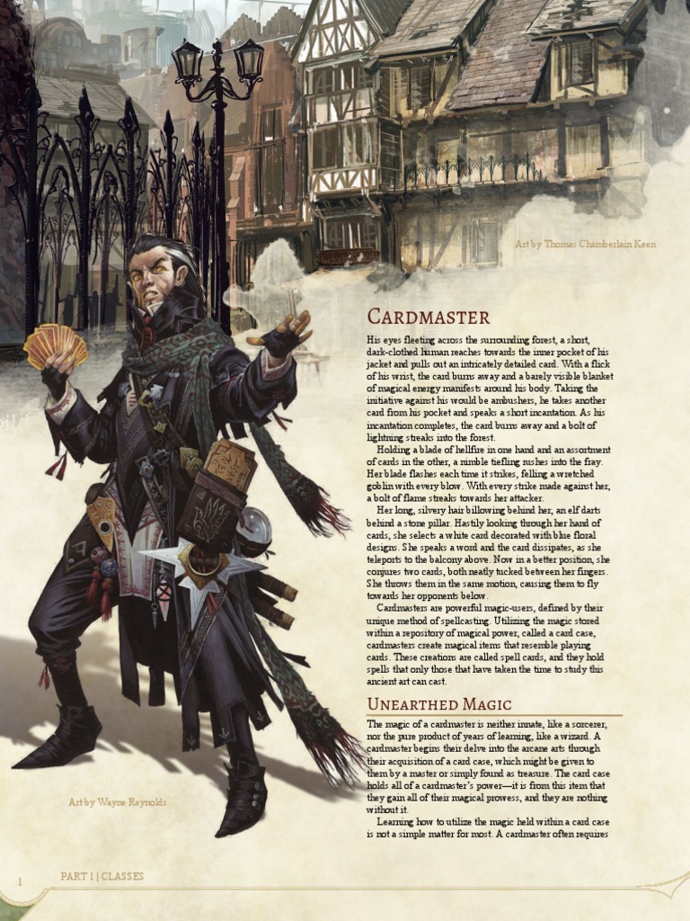 Cardmaster Class Overview | PDF