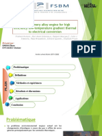 Moteur en alliage à mémoire de forme