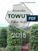 Kecamatan Towuti Dalam Angka 2018