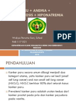 Igd Wid Tumor Paru + Anemia + Trombositosis + Hiponatremia