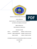 Proposal Program Kreativitas Mahasiswa