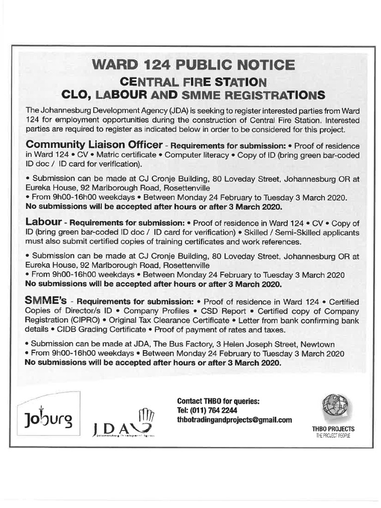 Ward 124 Public Notice | PDF