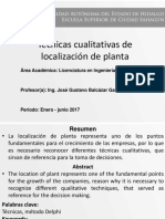 Tecnicas Localizacion Planta