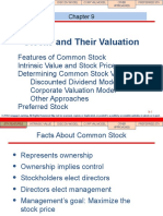 Stock and Its Valuation - DIscounted Model