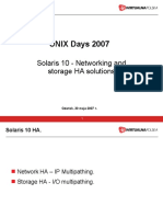 Solaris 10 - Networking and Storage Multipathing High - Availablity PDF