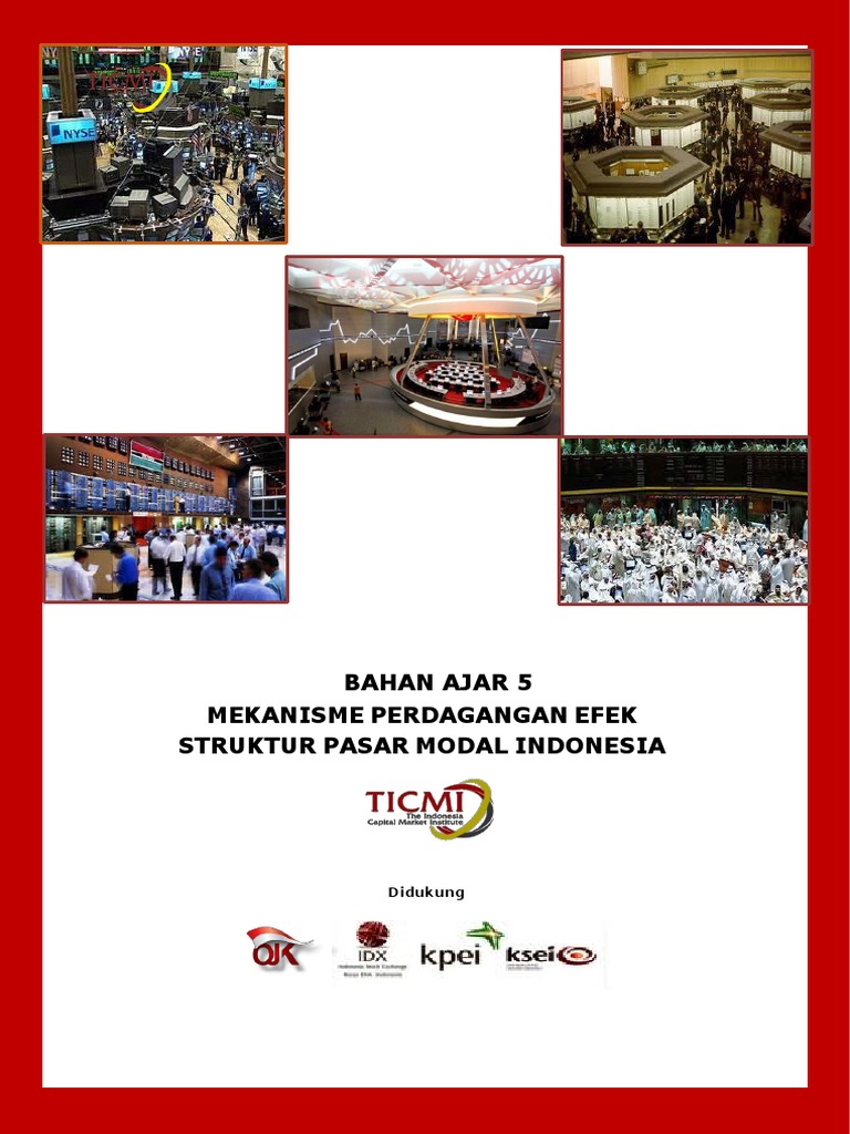 Struktur Pasar Modal Indonesia | PDF