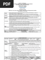 Syllabus - Prof Ed 3 - The Teacher and The Community, School Culture and Organizational Leadership