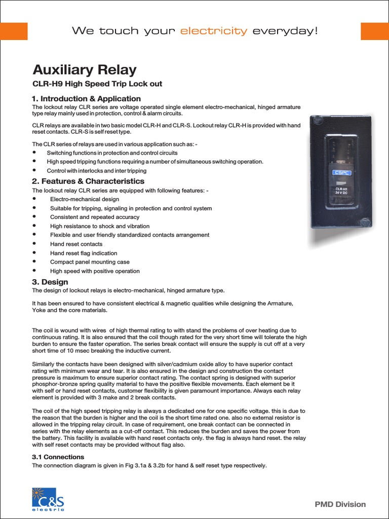 Master Trip Relay PDF