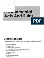 Environmental Acts and Rules Mtech