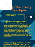 Ang Rebolusyong Siyentipiko Report