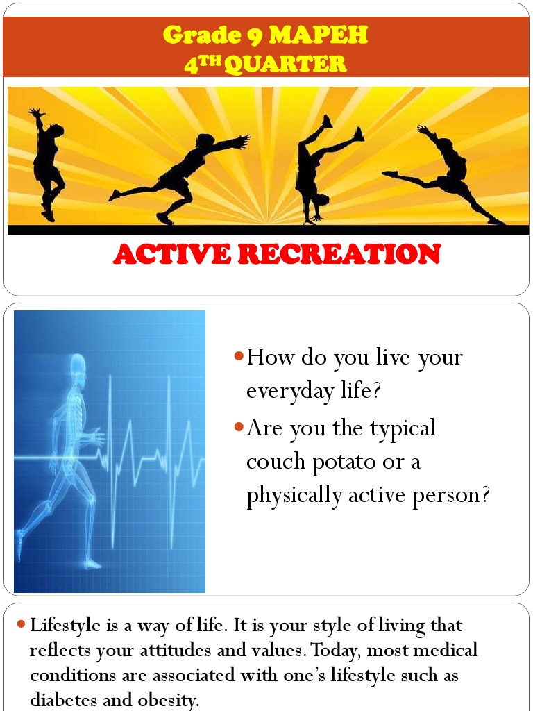 3 PE UNIT 4 Active Recreation PDF