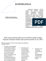 Etika Proses Penelitian Permatasari