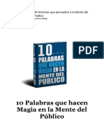 10 Palabras Que Persuaden A La Mente Del Público PDF