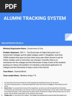 Alumni Tracking System PDF