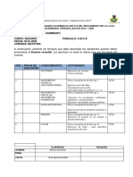 Cronograma de Remedial FIISCA