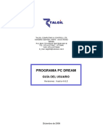 Programa PC Dream Guía Del Usuario