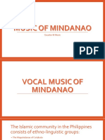 Islamic Musical Traditions in Mindanao & Sulu