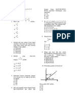 Contoh Soal Matematika SMP