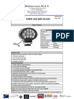 Faro Led WD Ol120