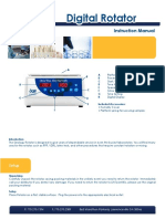 LW Sci Digital Rotator User Manual