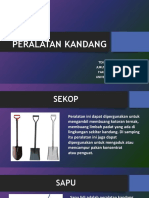 Peralatan Kandang