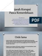 PBAK Sejarah Korupsi Pasca Kemerdekaan