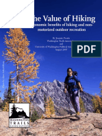 Value of Hiking