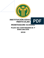 Plan Contingencia 2018