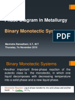 Binary Monotectic Systems