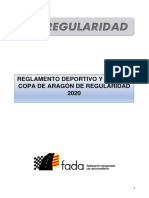 Reglamento Deportivo y Tecnico Copa de Aragon de Regularidad 2020