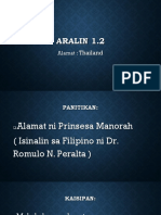 Aralin 1.2 Project in Filipino