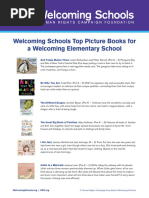 WS Top Books for a Welcoming School