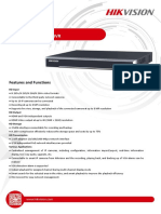 Datasheet of DS-7600NI-Q2 P NVR PDF