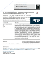 The Distribution Characteristics of Intestinal Microbiota in Children With T Community-Acquired Pneumonia Under Five Years of Age