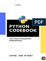 Python-Codebook - Code of Geeks - by-COG - Compressed PDF