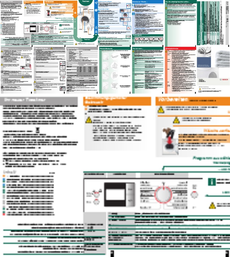 Bosch WTW86564 - EcoLogixx 7S Bedienungsanleitung PDF | PDF