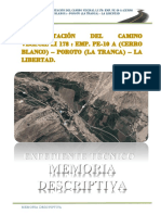 Memoria Descriptiva Cerro Blanco