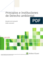 Principios e Instituciones de Derecho Ambiental - (PRINCIPIOS E INSTITUCIONES DE DERECHO AMBIENTAL) PDF