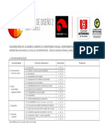 Valoración de La Marca Gráfica e Identidad Visual Corporativa