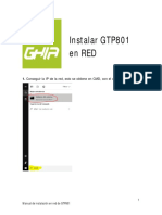 Manual de Impresion de GTP801 en Red