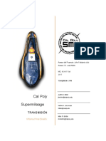 Cal Poly Supermileage Drivetrain (Motores, Como Se Monta La Catalina Sobre La Rueda) .En - Es PDF